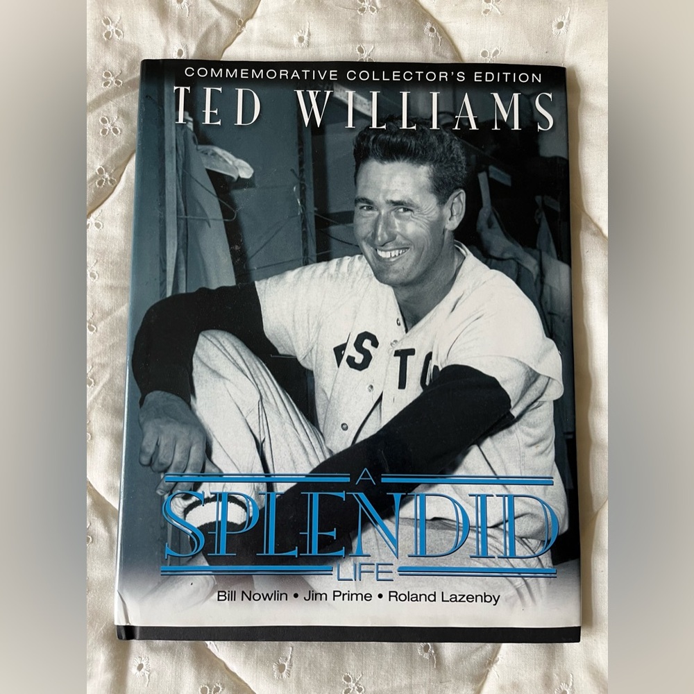 Book- A Splendid Life About the Legendary Baseball Player Ted Williams Used